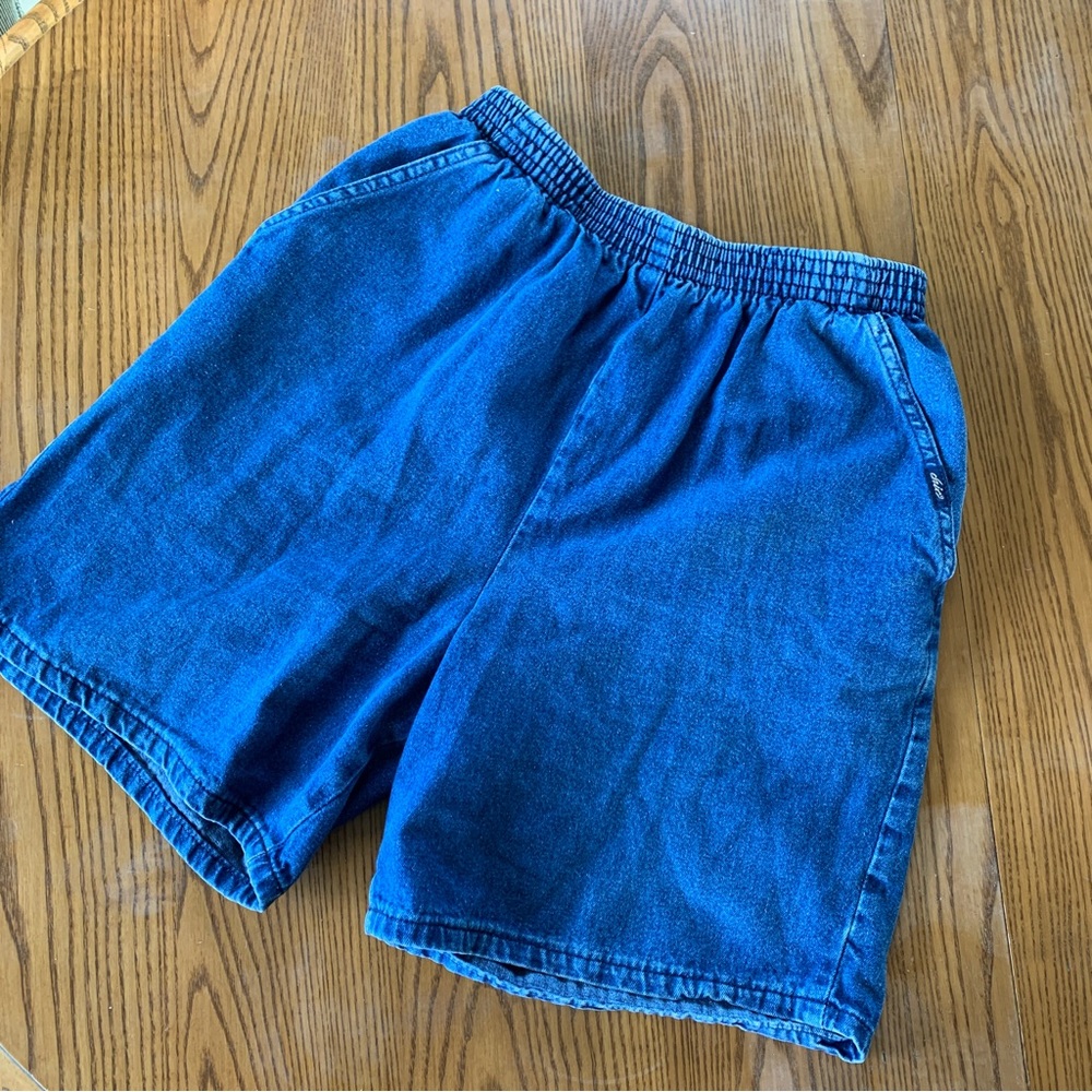 Vintage Chic Denim Shorts